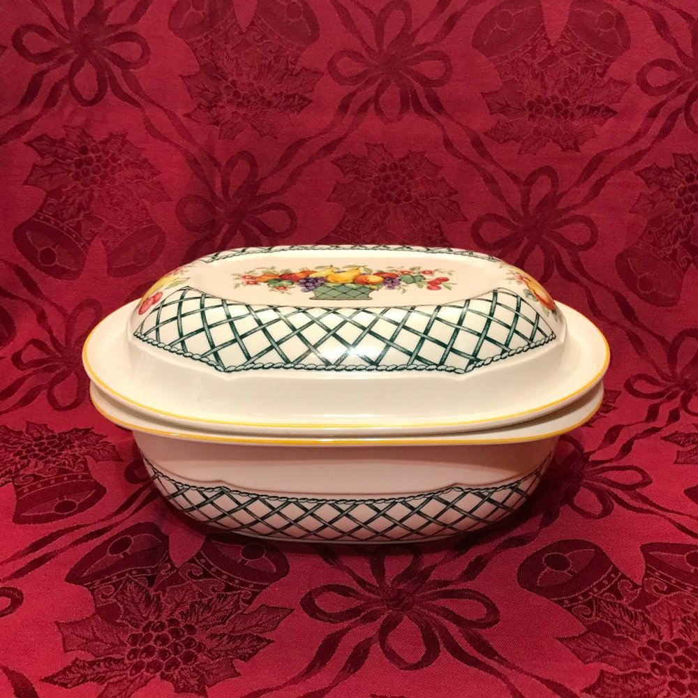 Villeroy & Boch Basket Pattern Microwave Baker